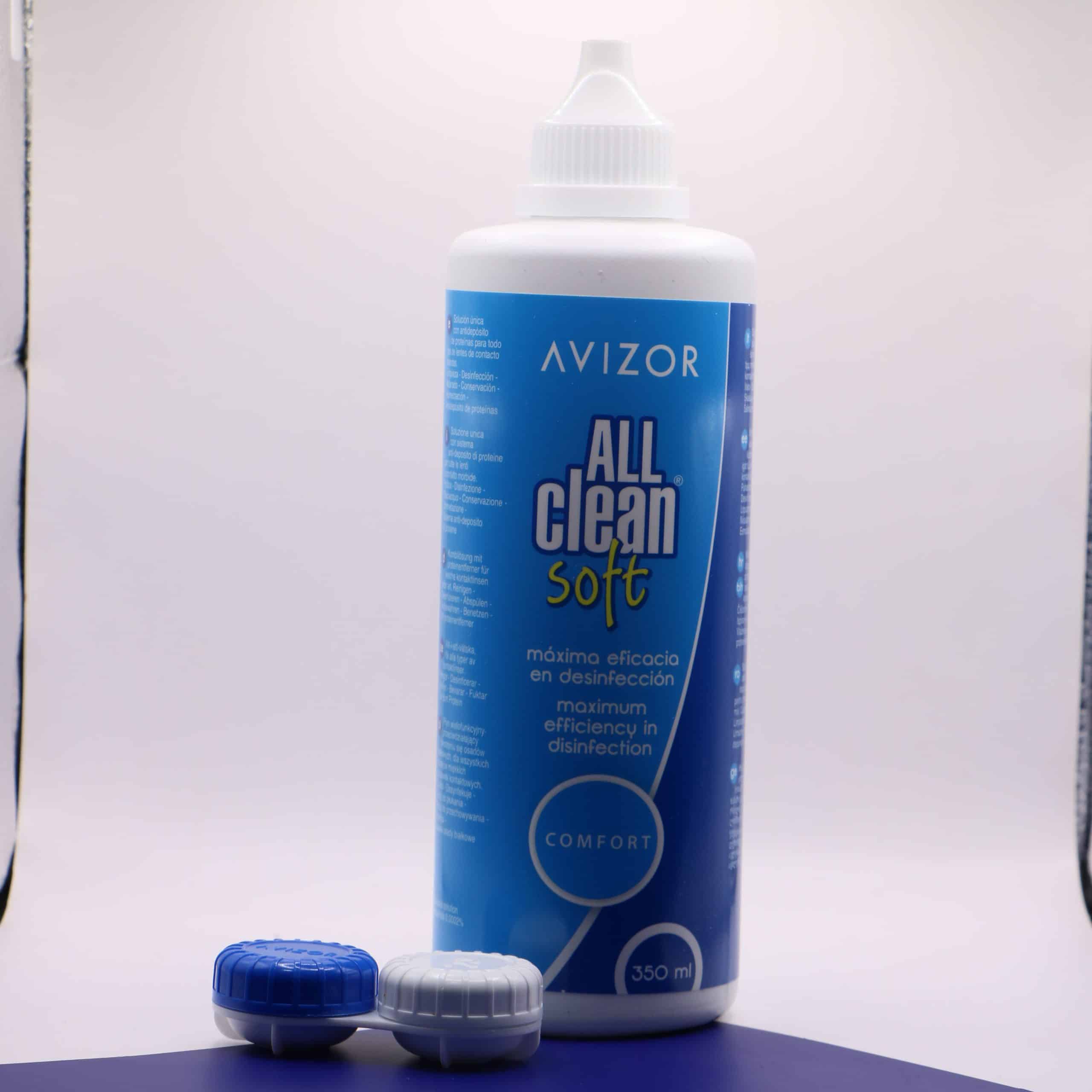 مایع لنز آویزور Avizor آل کلین 350ml